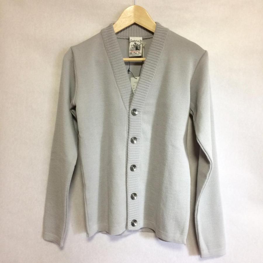 新品】S.N.S ハーニング(S.N.S HERNING) カーディガン XS グレー/01558 