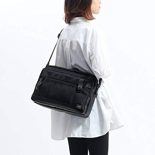 ポーター(porter)・ヒート・横型ショルダーL 703-07969 ブラック ポーター ヒート