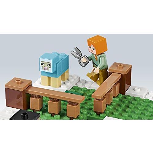 レゴ(leg0) マインクラフト 滝のふもと 21134 高さは7インチ 幅は9インチ