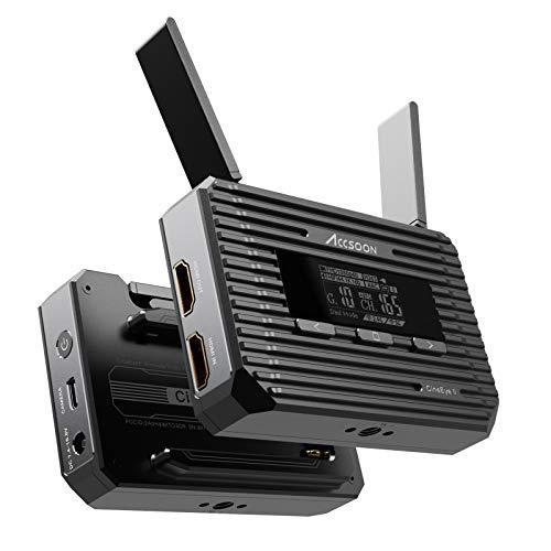 Accsoon CineEye 2 ワイヤレスビデオトランスミッター 無線映像伝送 【伝送距離150m以上 遅延0.06s以下 最大4つデバイス