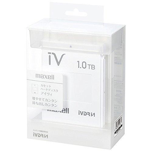 マクセル(maxell)マクセル iVDR-S規格対応リムーバブル・ハードディスク 1.0TB(ホワイト)maxell カセットハードディスク「iV(アイヴィ)」 M-