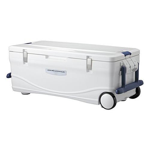 シマノ(SHIMANO) クーラーボックス 大型 45L スペーザ ホエール ライト キャスター付 450LC-045L 釣り用 ピュアホワイト