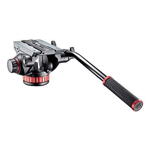 Manfrotto 2WAY雲台 プロフルードビデオ雲台 フラットベース アルミニウム製 MVH502AH フラットベース MVH502AH