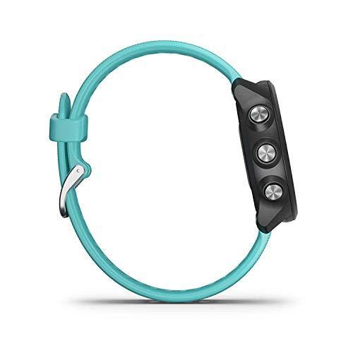 【極美品】 GARMIN(ガーミン) ForeAthlete 245 Music Black Aqua 010-02120-72 【3536109093】(19477円)