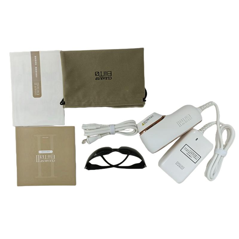 CLEAR/SP biito II ビート2 脱毛器　ほぼ新品 楽天市場】ビートツー ビート2 クール 脱毛器 CLEAR SP Biito2