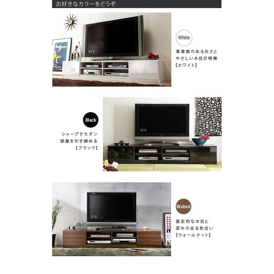 ROBIN〔ロビン〕 幅180cm 収納 テレビボード テレビ台 隠しキャスター付き 整理 整頓 テレビ台 ボード ホワイト 【アクティブ】