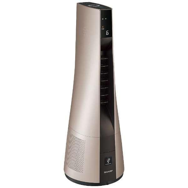 SHARP PF-JTH1-N プラズマクラスタースリムイオンファン　ゴールド系 プラズマクラスター シャープ スリムイオンファン HOT＆COOL