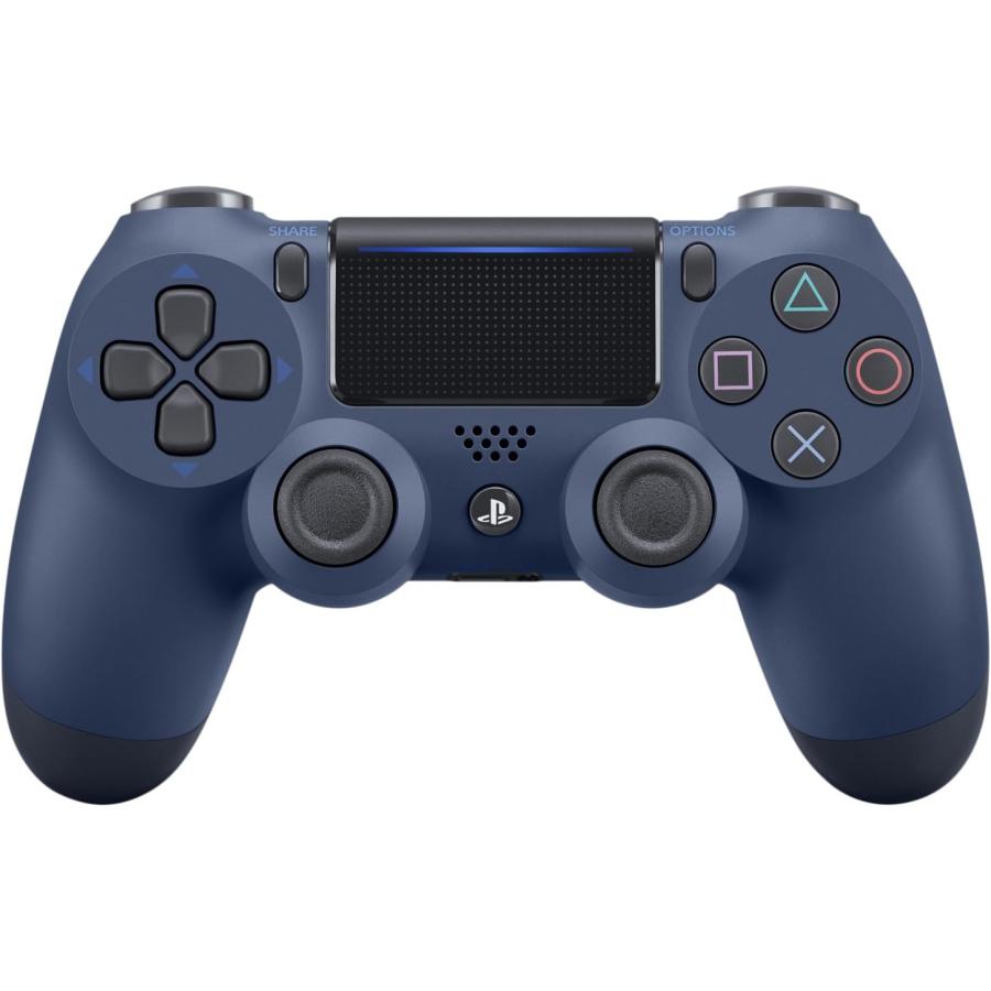 充電ケーブル有【新品未開封】純正ps4コントローラーホワイト、ミッドナイトブルー Sony Interactive Entertainment 純正品 PS4 ワイヤレスコントローラー