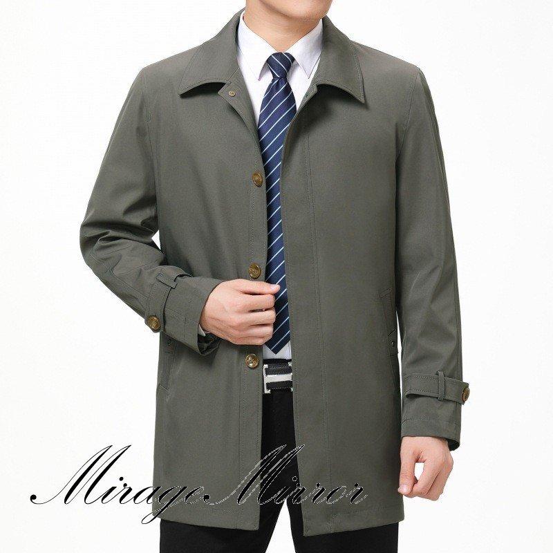 有名な高級ブランド ステンカラーコート 19春新作 ジャケット トレンチコート スプリングコート アウター コート ビジネス メンズ コート アウター Eventsatrefinery Com