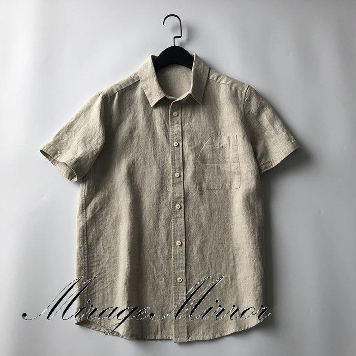 驚きの値段 シャツ 21春夏新作 アメカジ シャツ 薄て 通勤 アウトドア トップス 無地 半袖 メンズ カジュアルシャツ メンズ 半袖 カラー 1