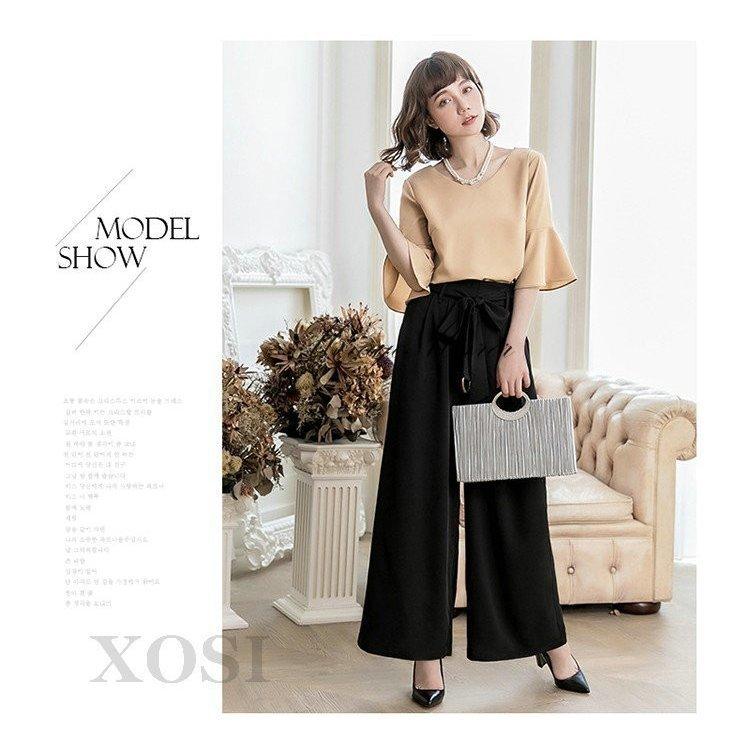 格安人気 上下セット Xosi パンツドレス 40代 30代 代 同窓会 入学式 入園式 通勤服 ワイドパンツ 結婚式ドレス 二次会 ドレス パンツ パーティードレス 結婚式 パーティドレス サイズ M Blog Runnics Com
