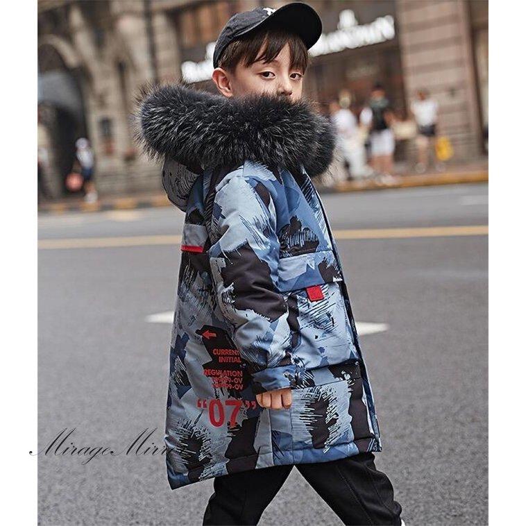 ラッピング不可 子ども用 ロングコート キッズ ダウンコート 迷彩 男の子 女の子 フード付き ダウンジャケット ジュニア 防寒着 コート コート サイズ 140 Www 11thspace Com