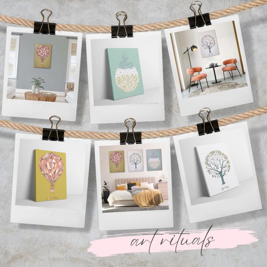 絵画 アートパネル 3枚セット 北欧 おしゃれ 壁掛け 花 植物 木 モダン
