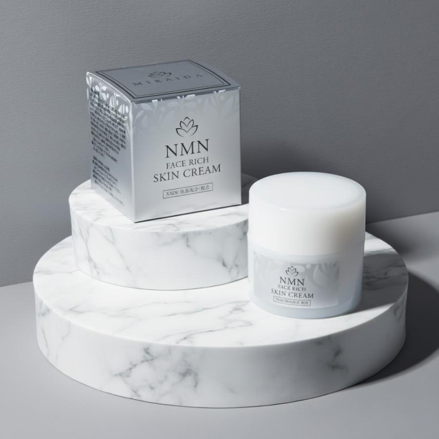 MIRAILAB 完全β型NMN】FACE RICH SKIN CREAM クリーム 50g 【NMN 配合