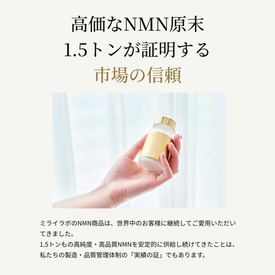 MIRAI LAB NMN 30000 PURE 3個セット NMN 30000 Pure (30 sachets) - More power! Shine brighter! – MIRAI