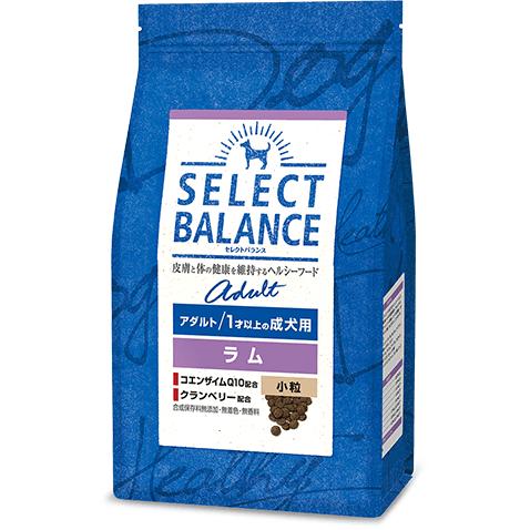 SELECT BALANCE セレクトバランス 犬用 アダルトラム小粒 7kg : ペット