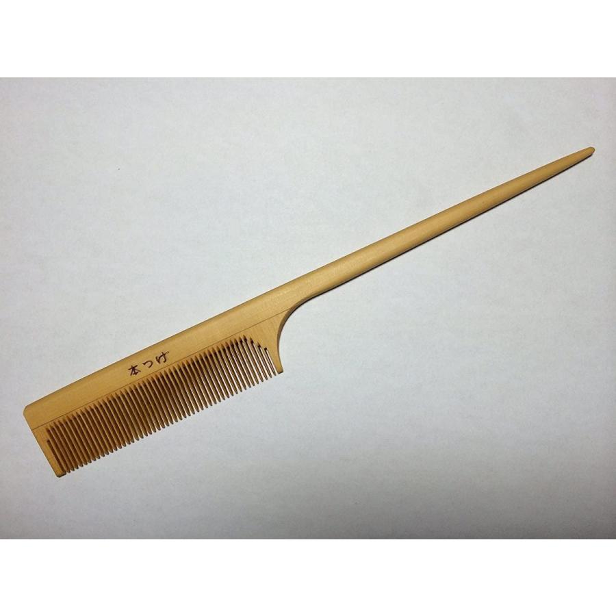 本つげ 「黄楊櫛」セットくし（大） 椿油仕立【つげ櫛】 : 未来