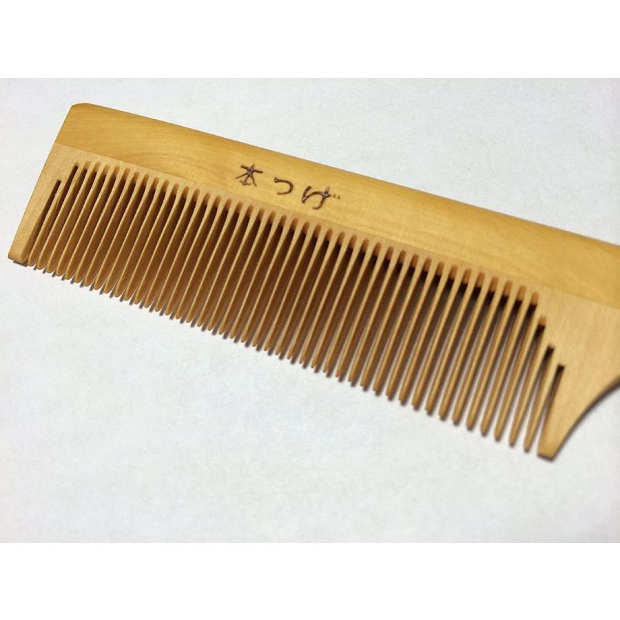 本つげ 「黄楊櫛」セットくし（小） 椿油仕立【つげ櫛】 : 未来