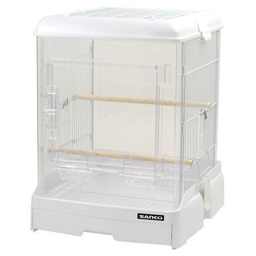 鳥かごケージ　イージーホーム　クリアバード40WH（ホワイト）