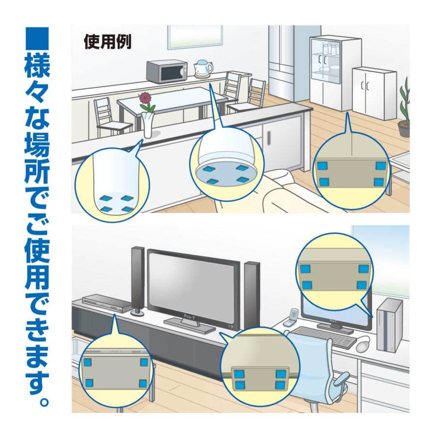 耐震マットスーパー7 プロセブン Pro7 耐震マット プロセブンマット 100ミリ角 1枚