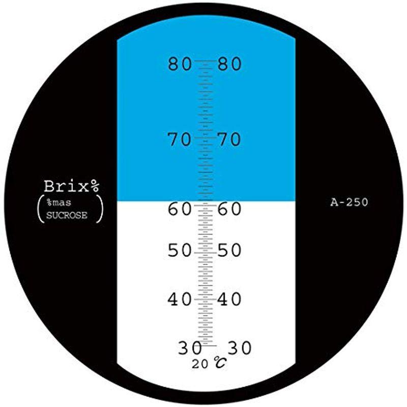 アタゴ 手持屈折計 高温対応 Brix30.0~80.0%/2-8463-02 買い
