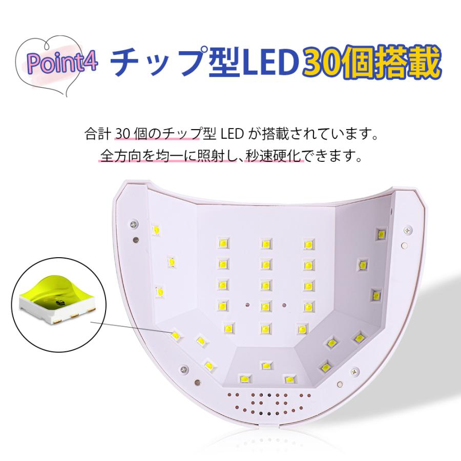 ジェル ネイルライト uvライト led ネイルライト48W LED UV ジェル ネイルライト uvライト led ネイルライト48W LED UV