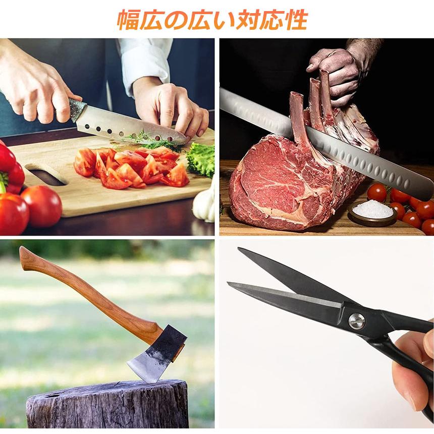 包丁砥石 両面砥石 包丁研ぎ砥石 研ぎ専用 1000 3000 中砥 仕上げ砥石 滑り止め ゴム台が付き 仕上砥石 家庭用 料理人用 包丁 サバイバル | ブランド登録なし | 06