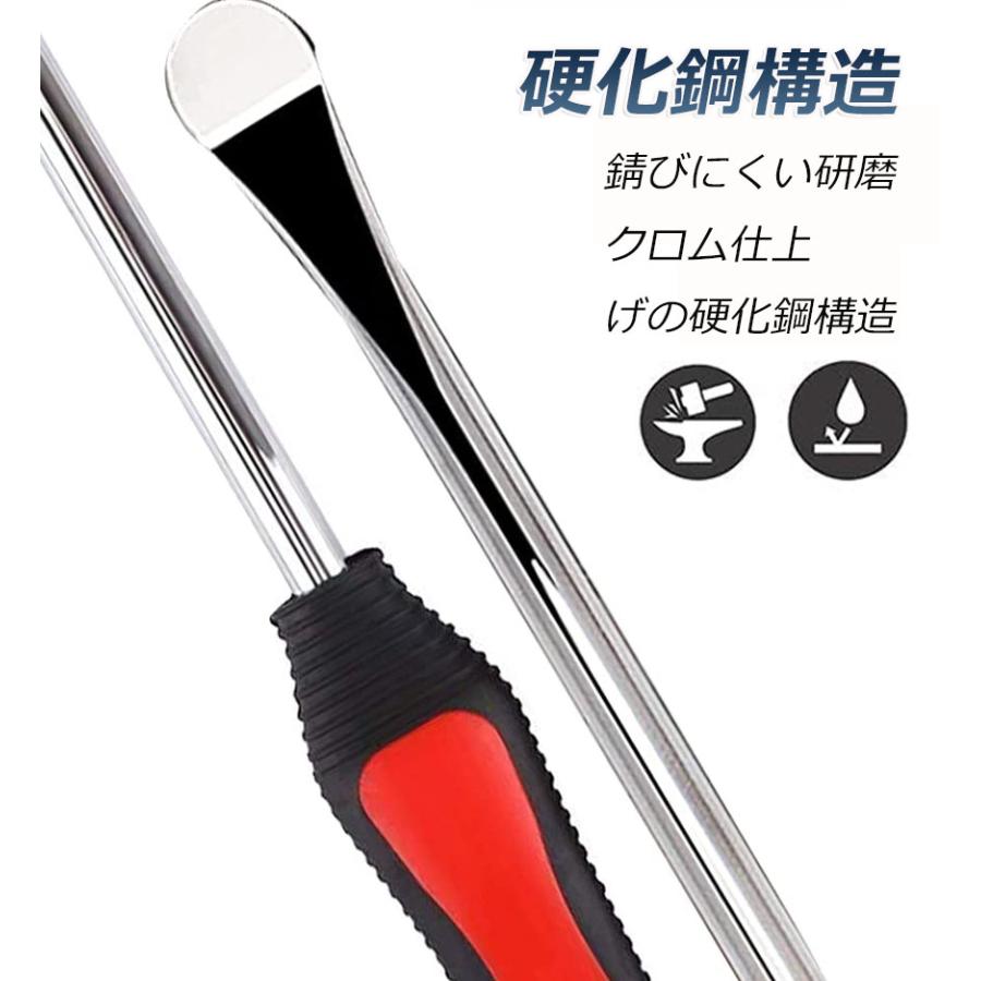 タイヤレバー バイク用 自転車 自動車用 レバー バイク 自転車 タイヤ ホイール 交換 脱着 専用工具 タイヤ脱着 タイヤ交換 工具 タイヤ修理ツールキット|mirai22|07