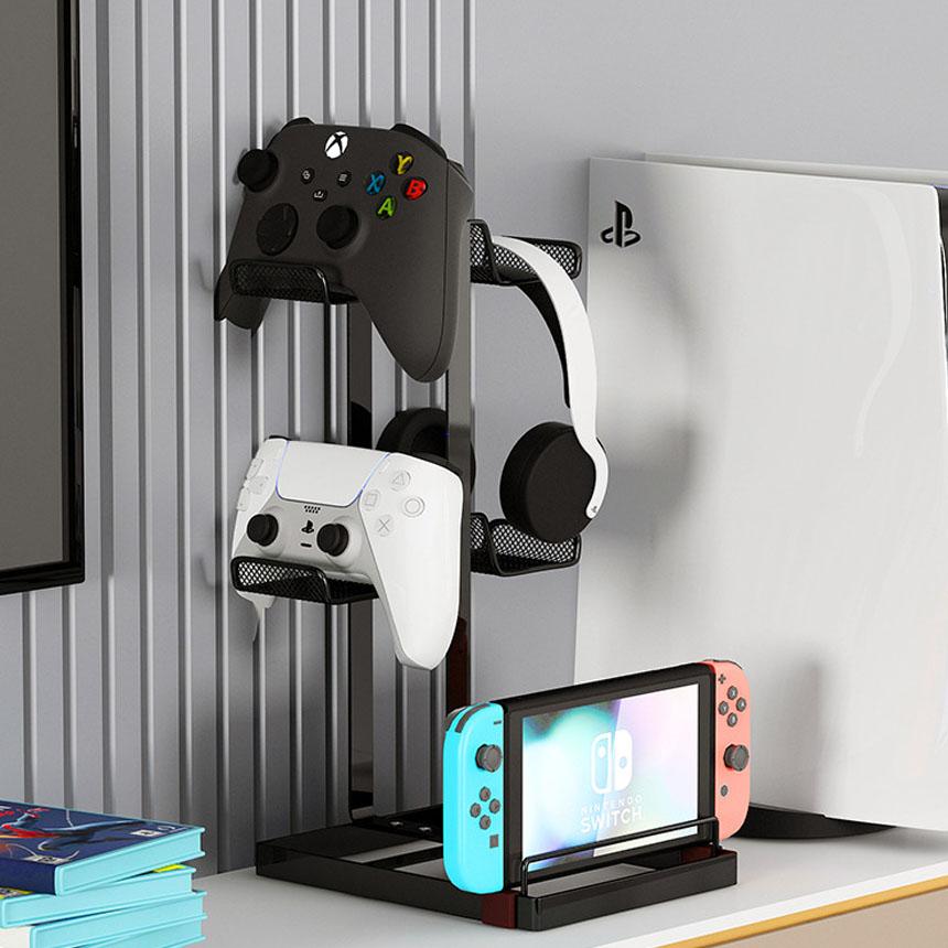 ゲーム機 本体 ソフト コントローラー ケーブル 大量まとめ売り コントローラー 収納 2個セット ゲームコントローラー ラック 収納
