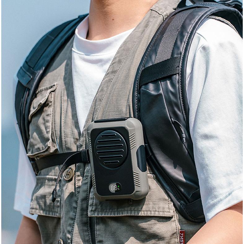 腰掛け扇風機3個セット 扇風機 腰掛けファン 首掛けファン ポータブル扇風機 3個セット