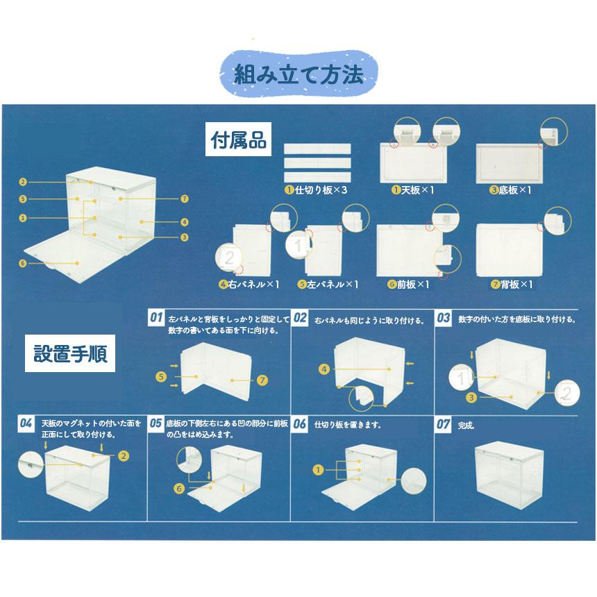 フィギュアケース フィギュア ディスプレイケース 棚 積み重ね 4段