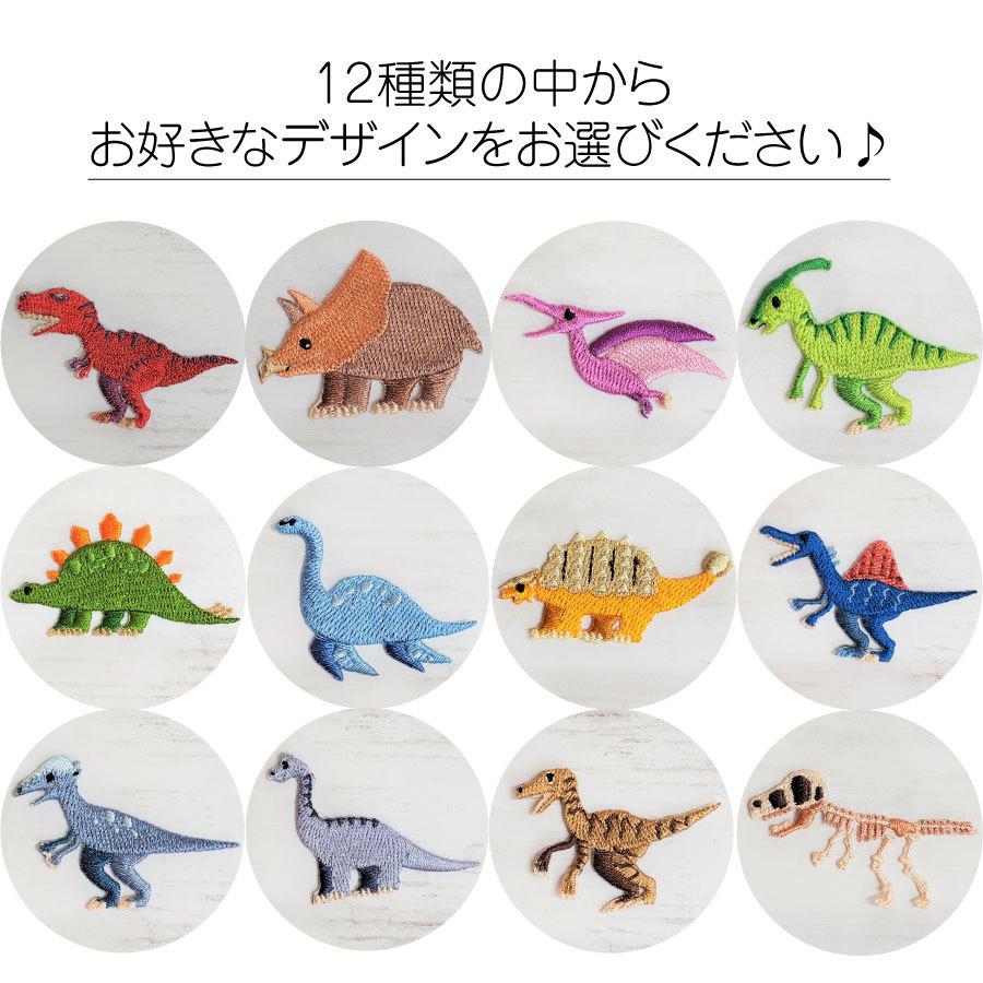 恐竜 ワッペン 5枚セット 日本製 子供 マスク Tシャツ 肌着 タオル 帽子 アイロン接着 手芸 ハンドメイド ミ二ワッペン アップリケ 刺繍ワッペン Patch1 Miraifam 通販 Yahoo ショッピング