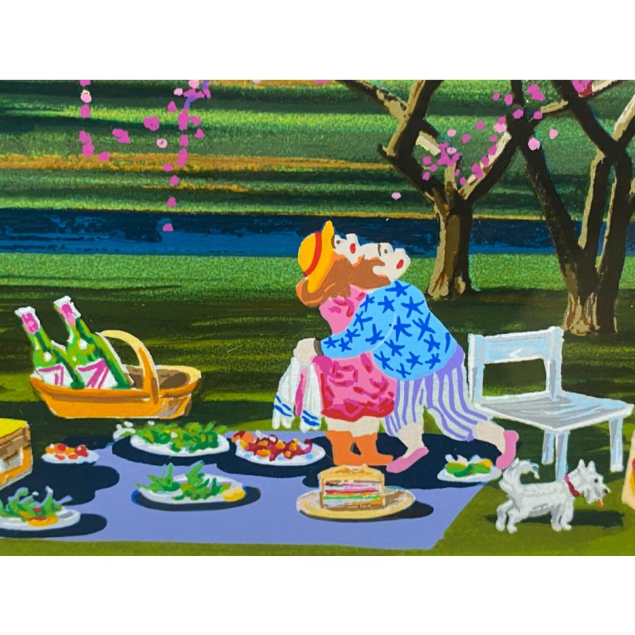 ヒロ・ヤマガタ 山形博導 『PICNIC』ピクニック 配送 シルクスクリーン