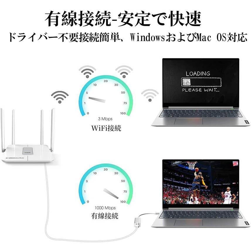 USB Type C to Lan 変換アダプター 10 100Mbps rj45 イーサネット LAN有線ネットワーク コンバータ アルミニウム合金 送料無料 | ブランド登録なし | 02