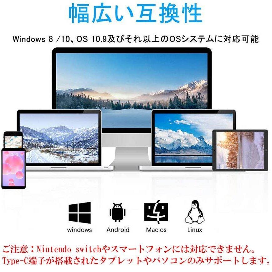 USB Type C to Lan 変換アダプター 10 100Mbps rj45 イーサネット LAN有線ネットワーク コンバータ アルミニウム合金 送料無料 | ブランド登録なし | 05