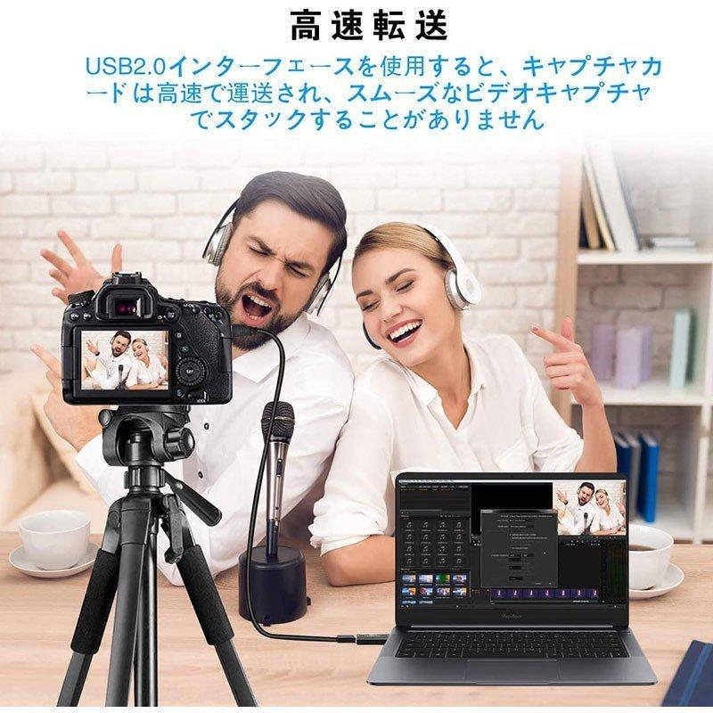 HDMIキャプチャカード HD 1080P ビデオキャプチャ 録画 配信用、HDMI
