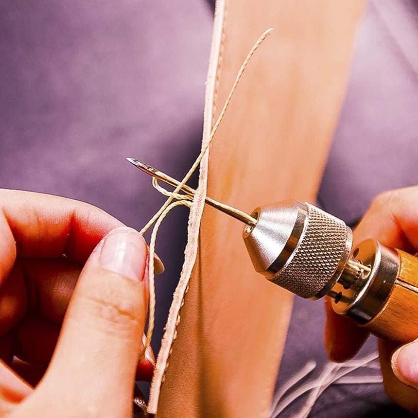 片手で縫える レザークラフト用 スピーディーステッチャー 手縫機