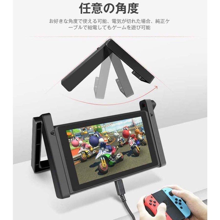 Nintendo Switch 車載ホルダー スタンド1台2役 車内 卓上 任天堂 2WAY ヘッドレスト固定 後部座席 簡単取付 折りたたみ式 送料無料|mirainet|04