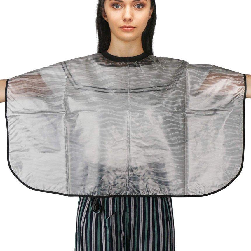 髪染め用 2枚セット ケープ 理髪 ヘアカラー シャンプーケープ 毛染め