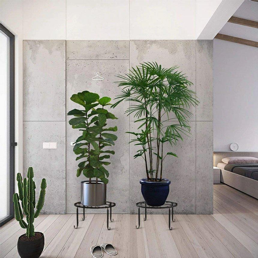 爆買 フラワースタンド屋外 屋内 おしゃれ 3個セット 花台 スタンド 鉢