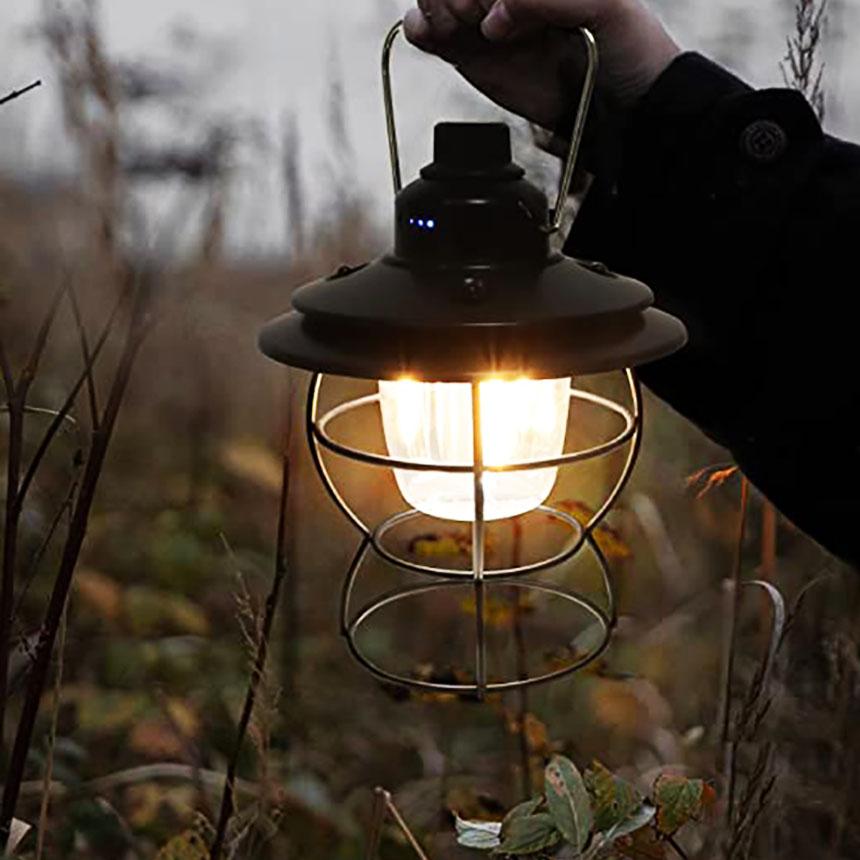 おしゃれ アンティーク風 ランタン キャンプ レトロ USB充電式 おしゃれ アンティーク風 ランタン キャンプ レトロ USB充電式