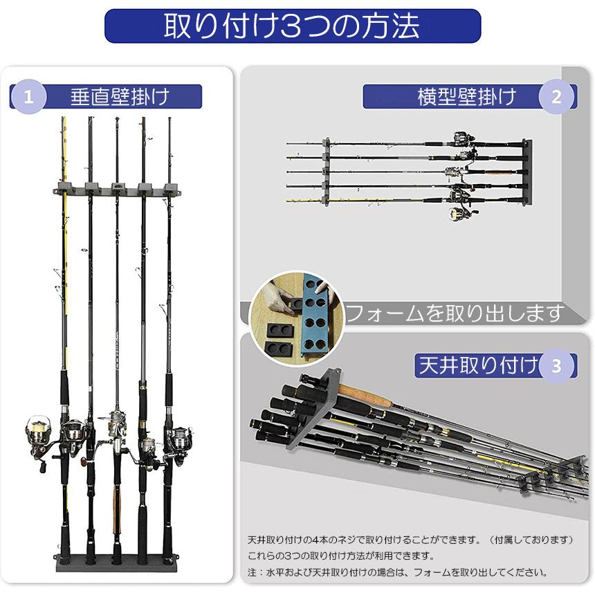 【送料込】ロッドスタンド　釣竿立て　釣り道具　整理　ロッドラック　ロッドホルダー 爆買 ロッドスタンド 釣り竿収納 釣りスタンド 釣り竿ホルダー 2