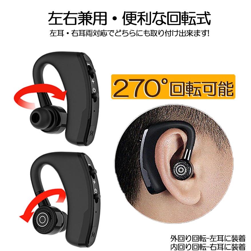 バッファロー BSHSBE500RD Bluetooth 4.1対応ヘッドセット 片耳タイプ ノイズキャンセリング機能搭載 レッド