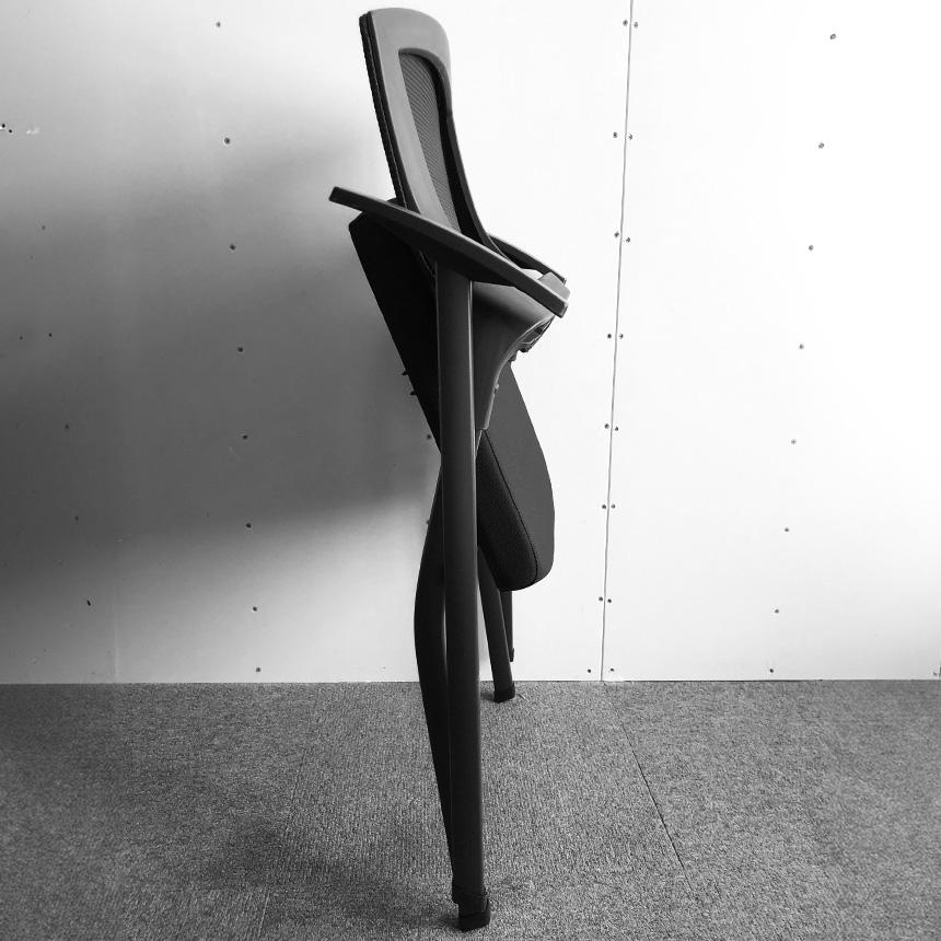 折りたたみ椅子 完成品 折りたたみチェア 4脚セット 背付き 組み立て不要 軽量 コンパクト 収納 会議 収納 パイプ椅子 パイプイス ミーティ_8