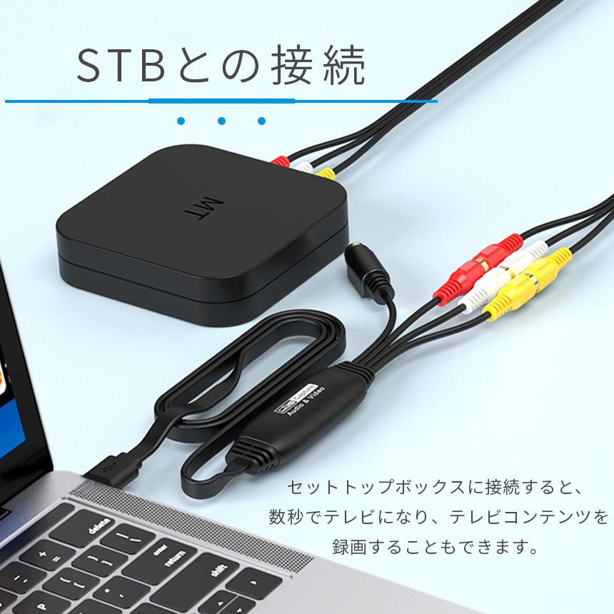 ビデオキャプチャ USB2.0接続 選べる オス メス キャプチャーボード