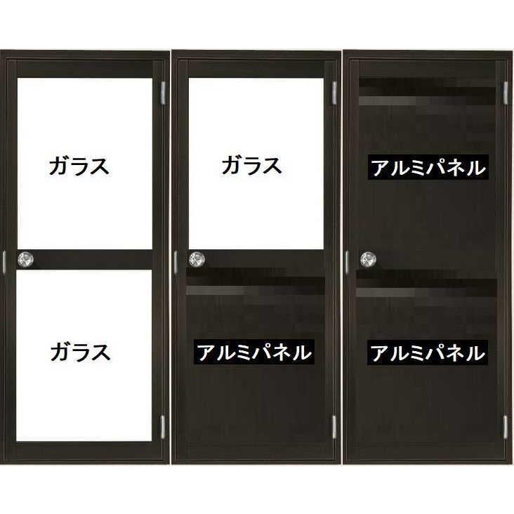 LIXIL 【ポイント11倍】ロンカラーガラスドア 内付型 07817 W785