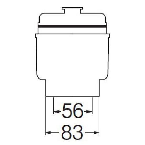 SANEI　浴室排水ユニット　150mmタイル用　148mm×598mm　H901-600　ワントラップ付き