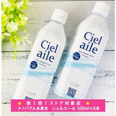 水 ナノバブル水素水 500ml 6本入 国内 ミネラルウォーター シェル