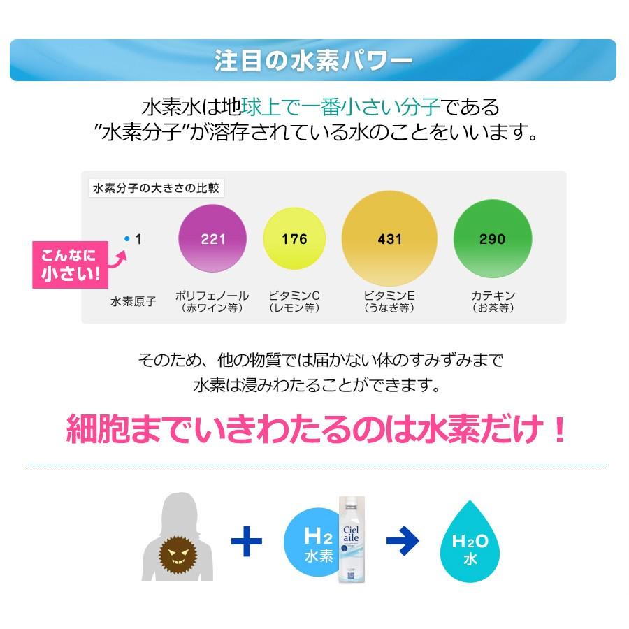 水 水素水 500ml 3ケース 72本 ペットボトル ナノバブル 国内 ミネラルウォーター 災害時 備蓄 シェルエールの画像