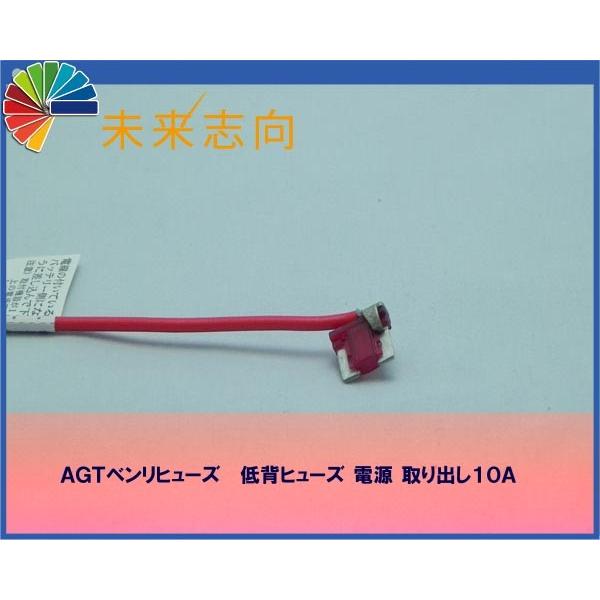 リューリィ出品 AGTベンリヒューズ 低背ヒューズ取り出し電源10A（10ヶ入